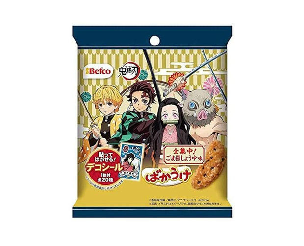 Demon Slayer Fried Sesame Rice Cracker Candy and Snacks Sugoi Mart