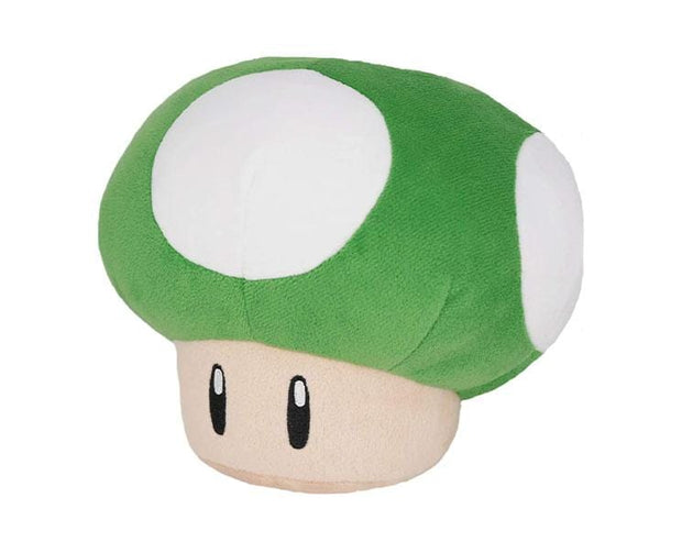 Super Mario All Star Collection Plushie: 1UP Mushroom Anime & Brands Sugoi Mart