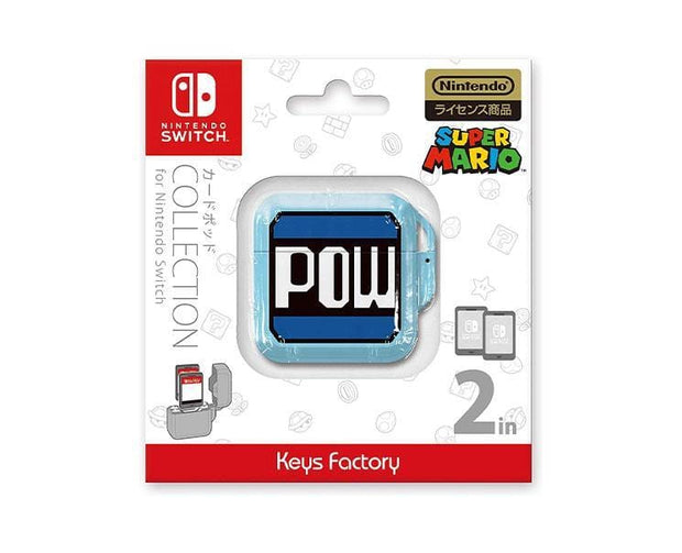 Nintendo Switch Game Holder Pod Mario : Blue Anime & Brands Sugoi Mart