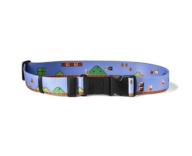 Super Mario Retro Luggage Belt Home, Hype Sugoi Mart   
