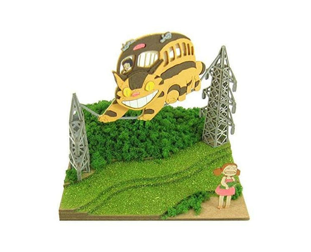 Ghibli DIY Mini Craft: Mei and Cat Bus Anime & Brands Sugoi Mart