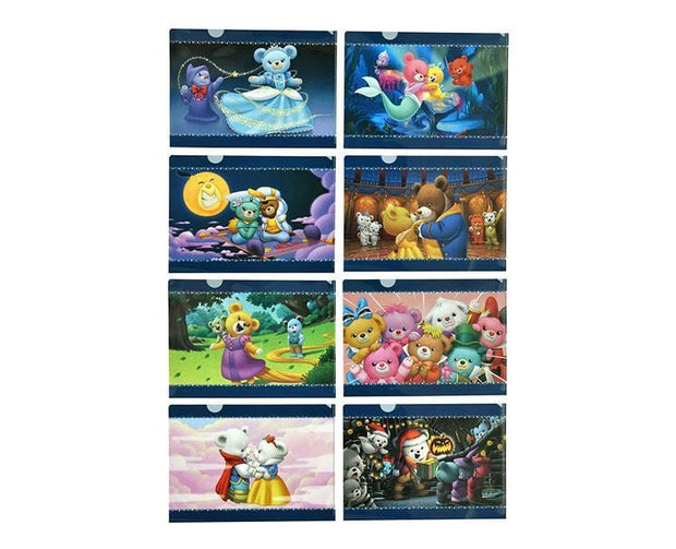 Disney Unibearsity 10th Anniversary Secret Clear File Home, Hype Sugoi Mart   