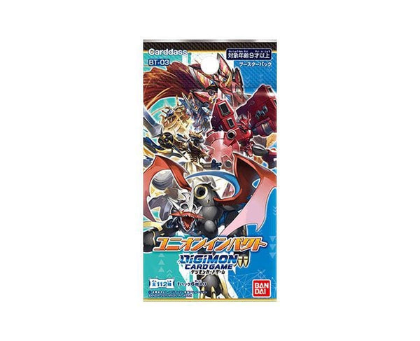 Digimon Cards Booster Pack: Union Impact Digimon Cards Booster Pack: Union Impact