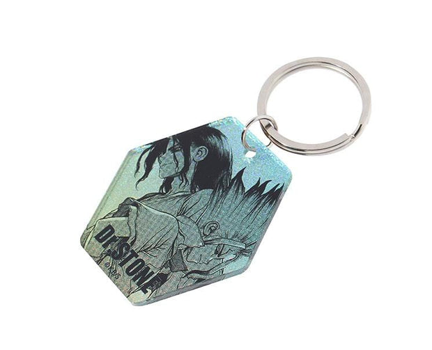 Dr. Stone Hologram Keychain Anime & Brands Sugoi Mart