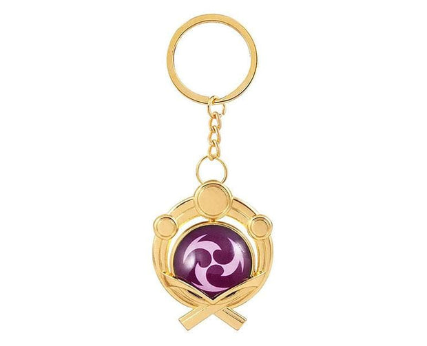 Genshin Impact Lightning Keychain Anime & Brands Sugoi Mart
