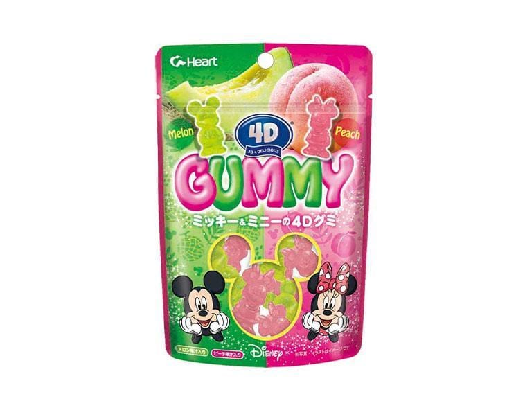ミッキーの4Dグミ 4D GUMMY 空袋 4D Gummy Disney Characters Gummies