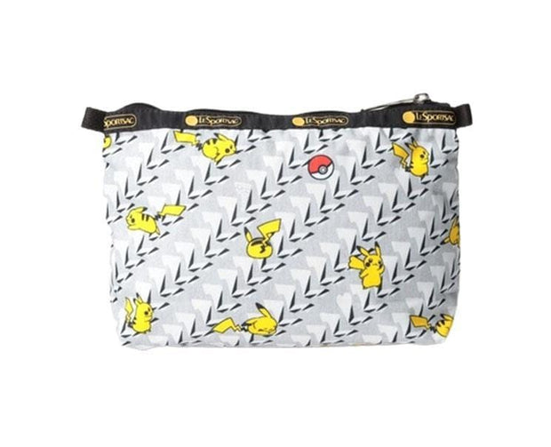 LeSportsac x Pokemon Double Zip Pouch: Pikachu Home Sugoi Mart