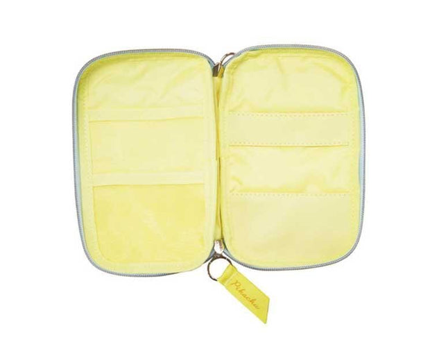 Pikachu Number 025 Flat Flower Pencil Case Home Sugoi Mart