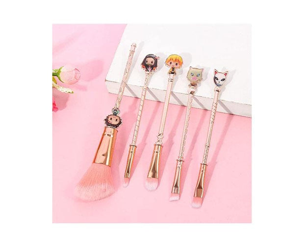 Demon Slayer: Make Up Brush Set (Pink) Beauty & Care Sugoi Mart