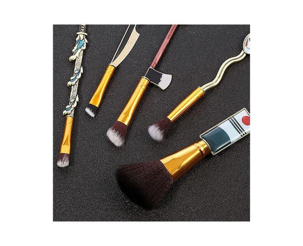 Demon Slayer: Make Up Brush Set (Black) Beauty & Care Sugoi Mart