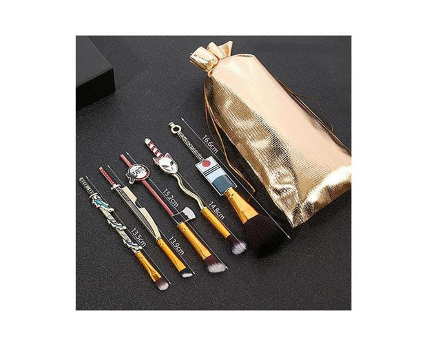Demon Slayer: Make Up Brush Set (Black) Beauty & Care Sugoi Mart
