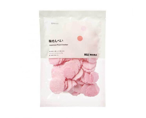 Muji Japanese Plum Crackers Candy and Snacks Sugoi Mart
