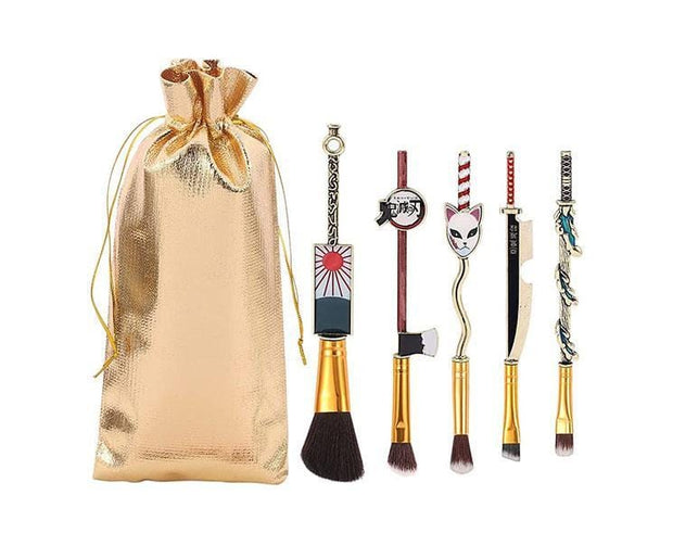 Demon Slayer: Make Up Brush Set (Black) Beauty & Care Sugoi Mart
