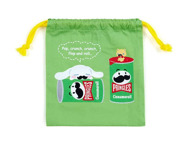 Pringles x Sanrio Cinnamoroll Drawstring Pouch Anime & Brands Sugoi Mart