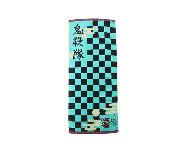 Demon Slayer Face Towel: Tanjiro Anime & Brands Sugoi Mart