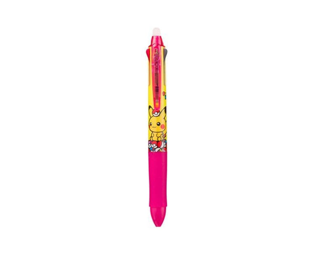 Pokemon Frixion 3-Color Pen: Pikachu Doll and Pokeballs Home Sugoi Mart