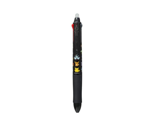 Pokemon Frixion 3-Color Pen: Tiny Pokemon Black Home Sugoi Mart