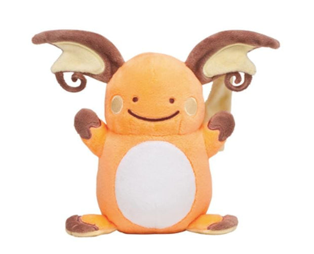 Pokemon Transforming Ditto: Raichu Plushie Anime & Brands Sugoi Mart