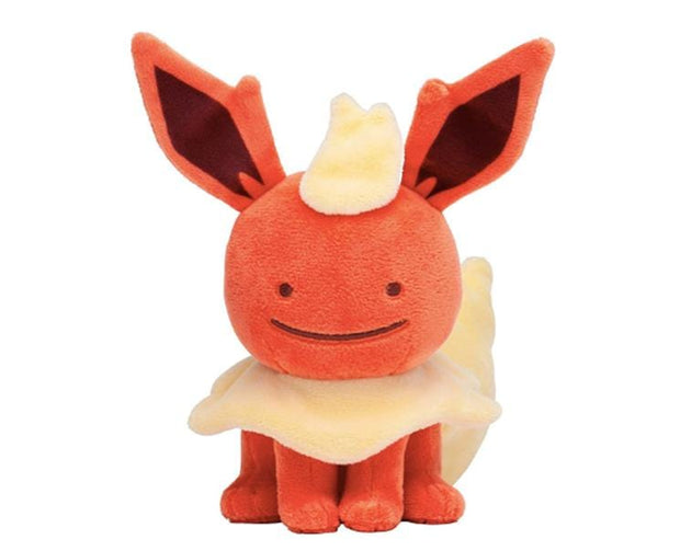 Pokemon Transforming Ditto: Flareon Plushie Anime & Brands Sugoi Mart