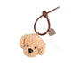 Toy Poodle Keychain: Beige thumbnail 1