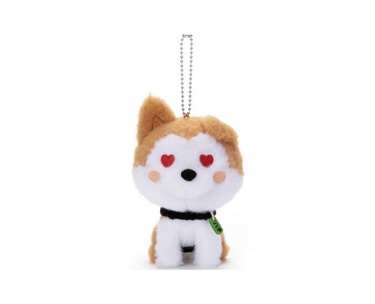 hachi Takara Tomy Shibuya Hachi Plush Ball Keychain