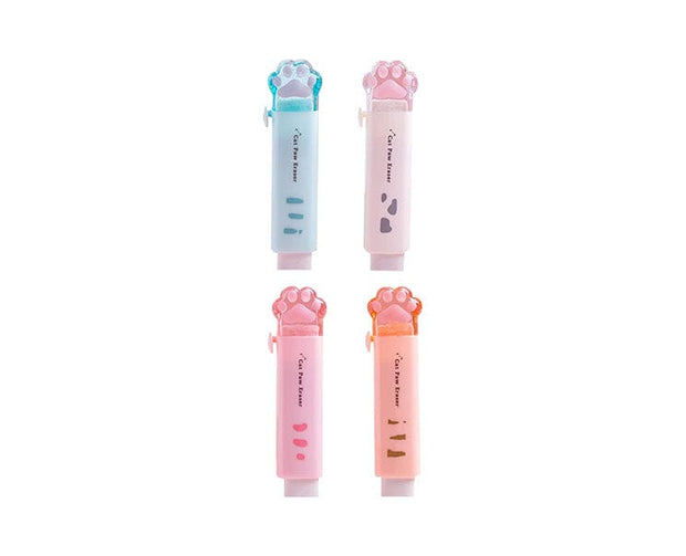 Neko Stick Eraser Set of 4