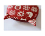 Kyou Cat Pattern Pouch: Red thumbnail 2