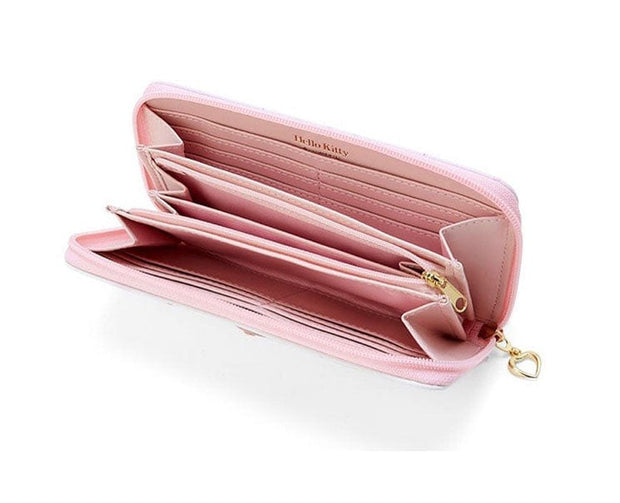 Hello Kitty 50th Anniversary Long Wallet: Pink