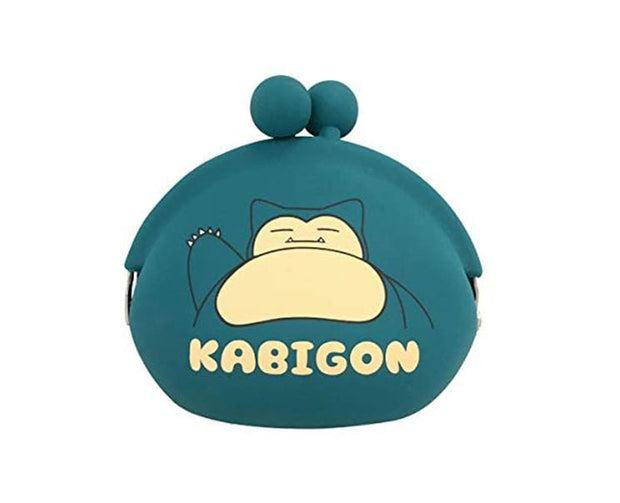 Pokemon Snorlax Silicon Coin Pouch Home Sugoi Mart