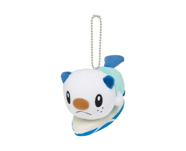 Pokemon Surf: Oshawott Plush Keychain Anime & Brands Sugoi Mart