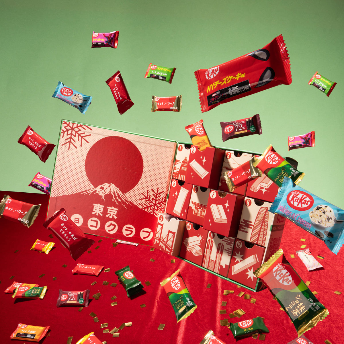 Tokyo Choco Club: 12-Day Japanese Kit Kat Advent Calendar
