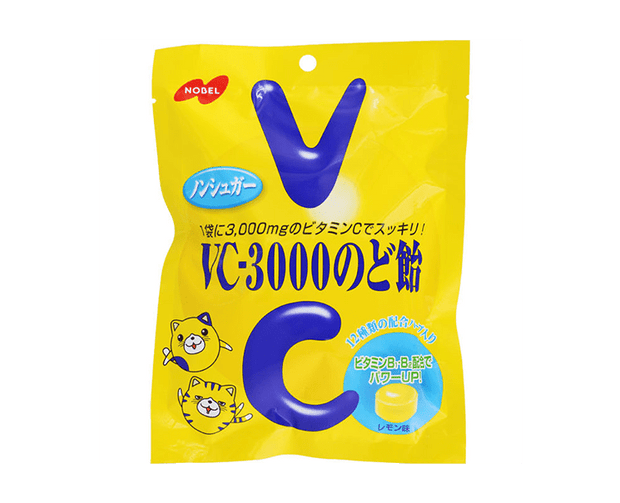 VC-3000 Lemon Hard Throat Candy Candy and Snacks Japan Crate Store