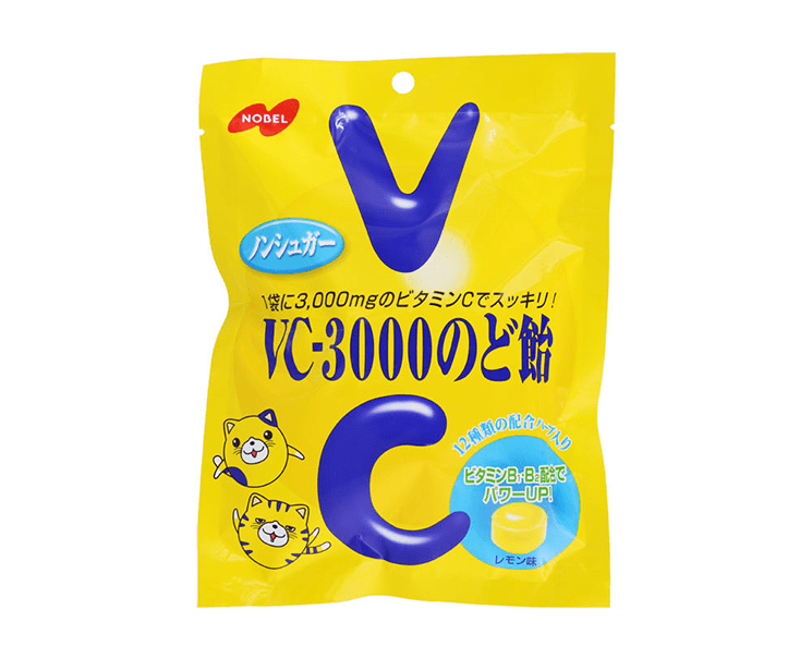 VC-3000 Lemon Hard Throat Candy