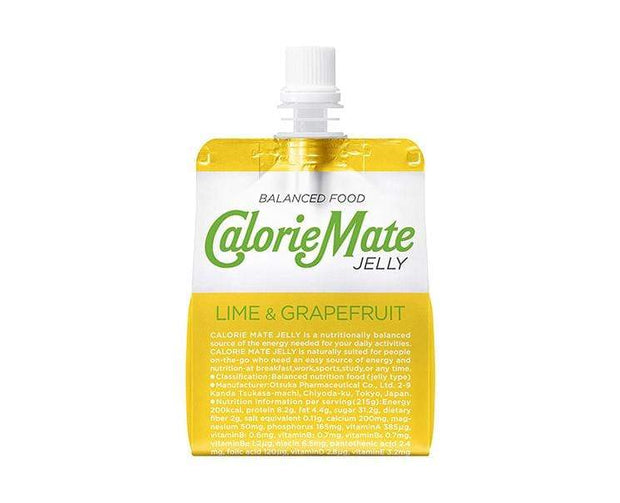 Calorie Mate Jelly: Lime & Grapefruit Food and Drink Sugoi Mart