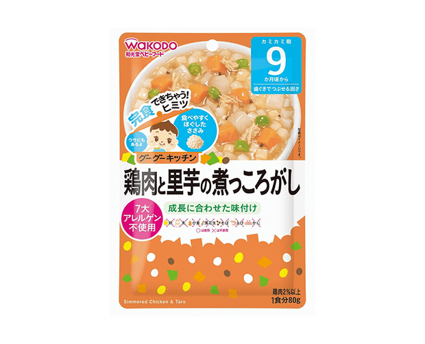 Wakodo Kids Chicken and Taro Stir Fry Food & Drinks Japan Crate Store