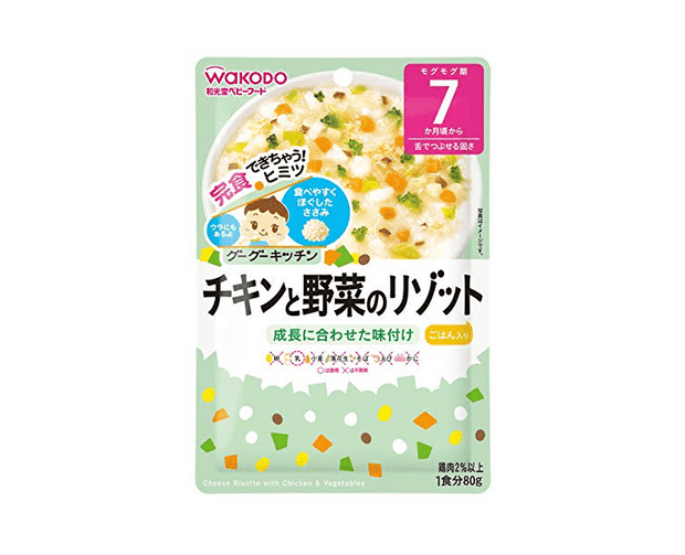 Wakodo Kids Chicken and Veggie Risotto Pouch Food & Drinks Japan Crate Store