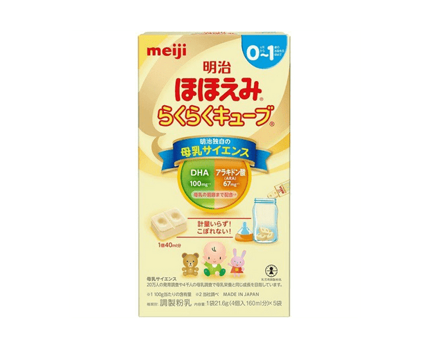 Meiji Hohoemi Cubed Baby Formula (108g) Food & Drinks Japan Crate Store