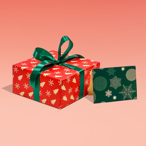Gift Wrap + Personalized Card