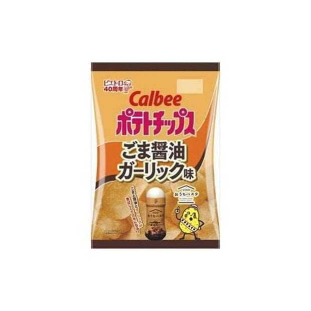 Calbee Potato Sesame Soy Sauce Garlic Candy and Snacks Sugoi Mart
