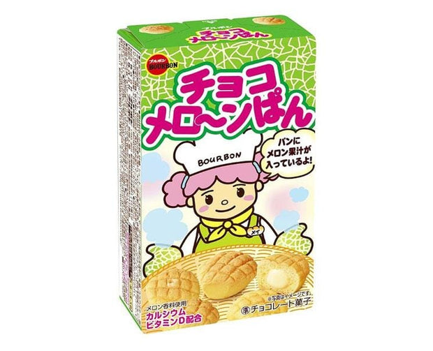 Bourbon Chocolate Melon Bread Candy and Snacks Sugoi Mart