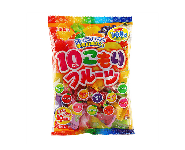 Ribbon 10 Komori Fruit Candies Candy and Snacks Japan Crate Store