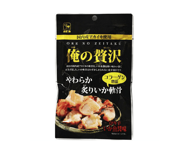 Kamoi My Luxury Soft Roasted Squid Cartilage Candy and Snacks Japan Crate Store