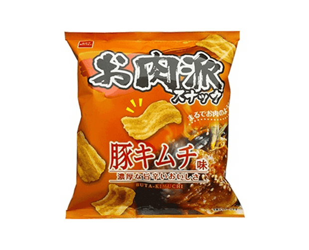 Meat Lover Snack: Pork Kimchi Flavor Candy and Snacks Japan Crate Store