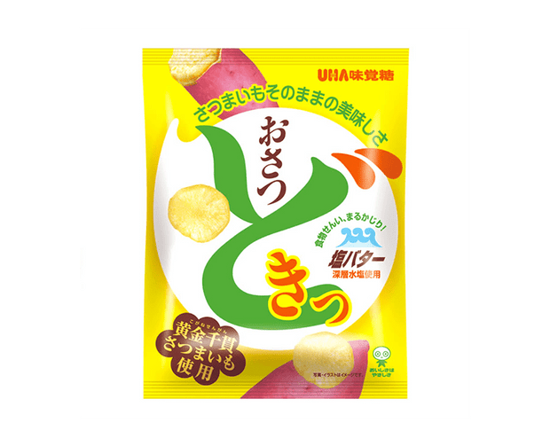 Osatsu Doki Sweet Potato Chips: Salted Butter Candy and Snacks Japan Crate Store