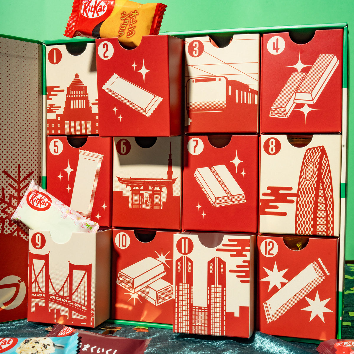 Tokyo Choco Club: 12-Day Japanese Kit Kat Advent Calendar