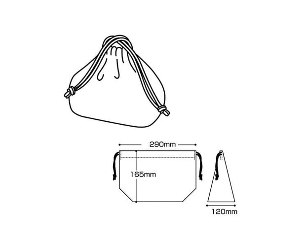 Mofusand Samenyan Bento Drawstring Bag