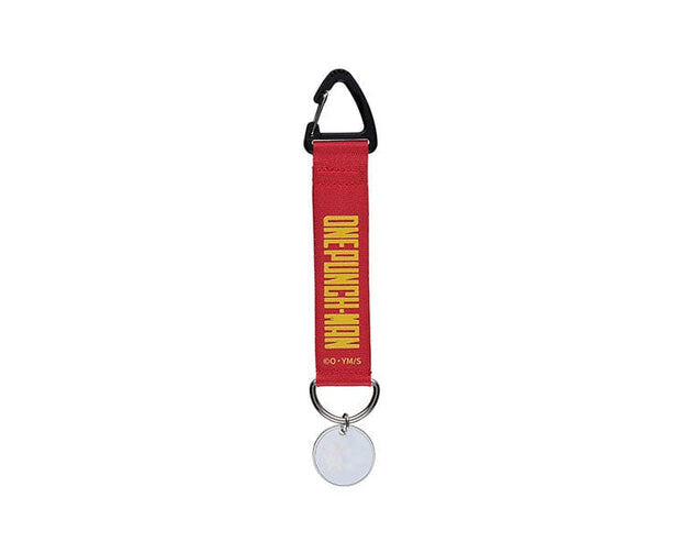 One Punch Man Saitama Carabiner Tape Keychain