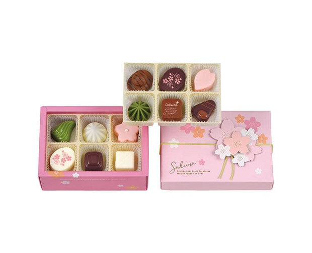 Miyabi Sakura Chocolate Box 12 Pieces