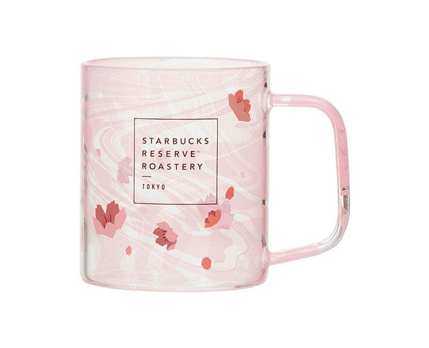 Starbucks Reserve Roastery Tokyo Sakura 2024 Marble Glass Mug