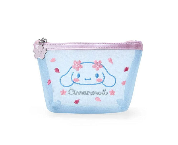Sanrio Sakura 2024 Mesh Pouch Cinnamoroll